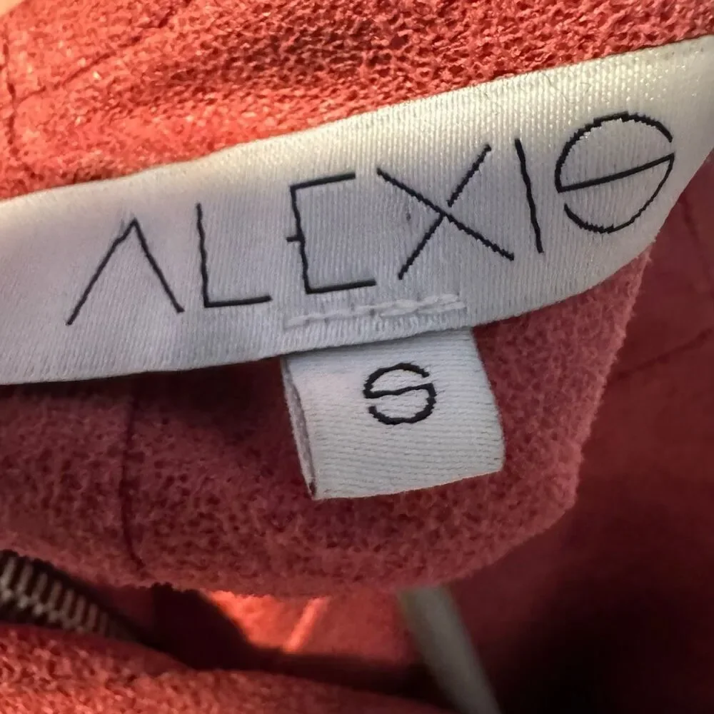 NWOT Alexis x Revolve Faux Suede Mini Dress Size S